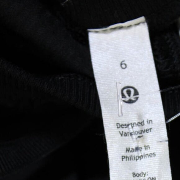 Lululemon Studio Lightweight Crop Pants 25" Black 6 NWOT - Picture 11 of 12